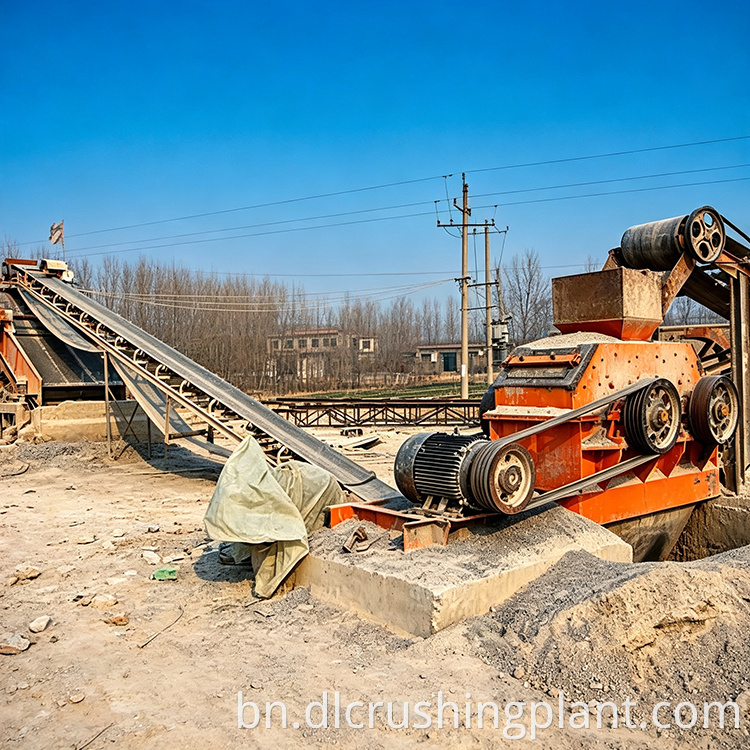 dual rotor sand maker with two motor configuration